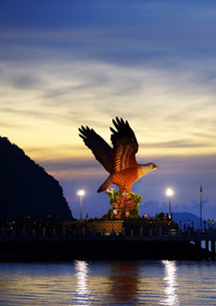 The Eagle Symbol of Langkawi Island